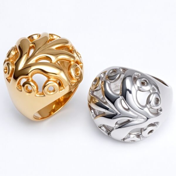Metal Artistic Hollow - Out Ring - Trendy and Elegant Unisex Accessory | ML061