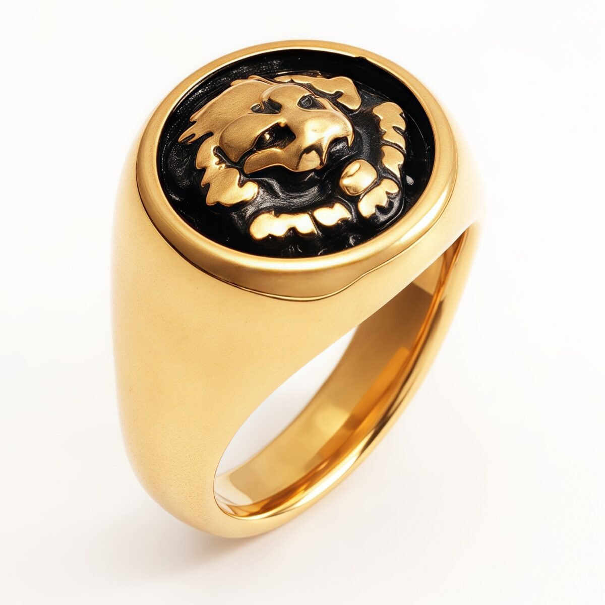 Metal - Carved Animal - Head Ring - Cool Unisex Fashion Accessory | DZ1484 - Image 2