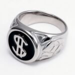 Dollar Sign Stainless Steel Ring - Edgy Streetwear for Men & Women  | DZ219 - Image 5