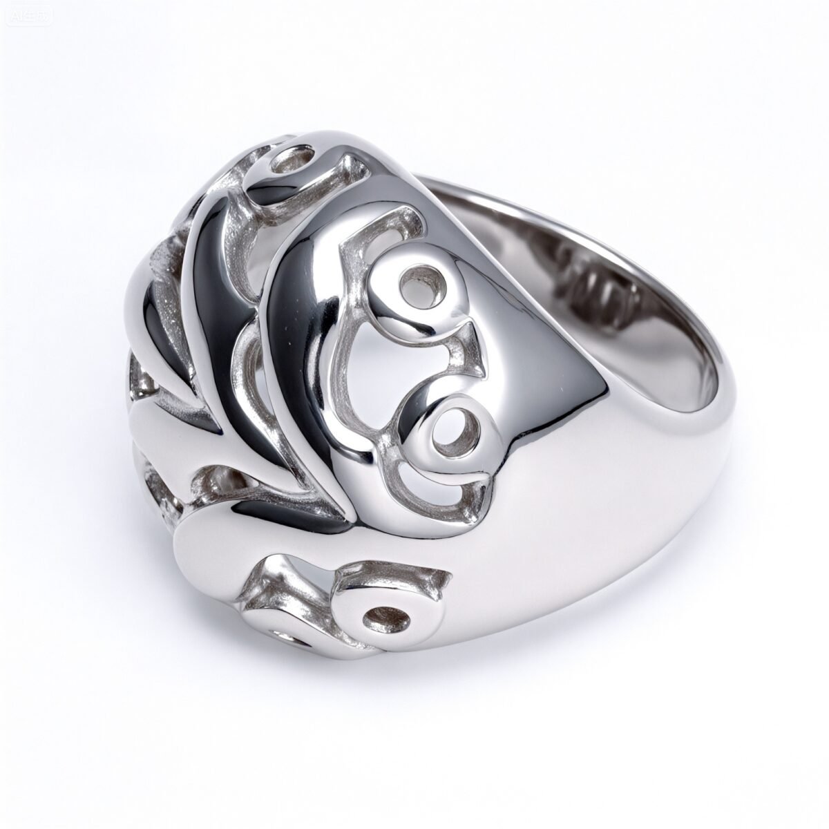 Metal Artistic Hollow - Out Ring - Trendy and Elegant Unisex Accessory | ML061 - Image 8