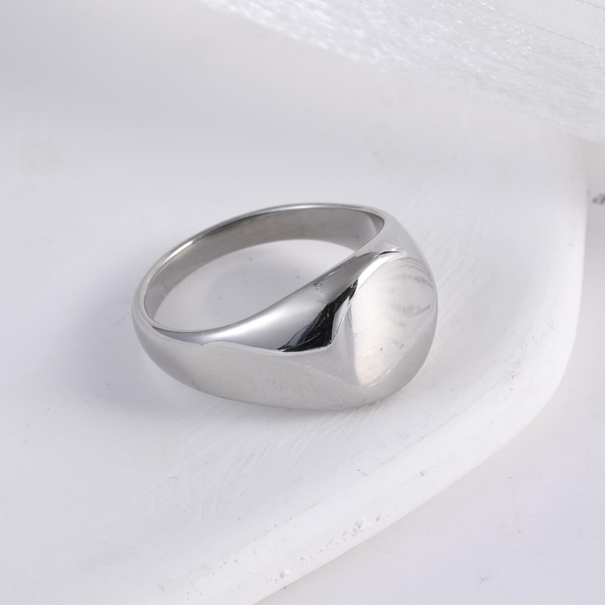 Classic Design Brushed Stainless Steel Men's Waterproof Ring丨DZ123-13MM - Image 6