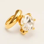 Luxury Style Colored Crystal Stainless Steel Women's Ring丨XHBL-1-HO - Image 11