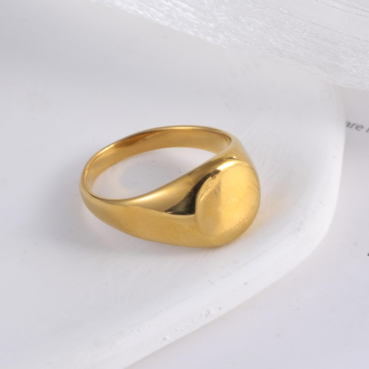 Classic Design Brushed Stainless Steel Men's Waterproof Ring丨DZ123-13MM - Image 4