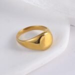 Classic Design Brushed Stainless Steel Men's Waterproof Ring丨DZ123-13MM - Image 4