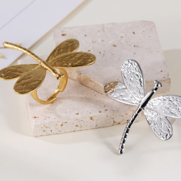 Delicate Dragonfly Ring - Elegant Jewelry for Women | G005433