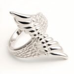 Gold/Silver Wing Ring - Stylish and Trendy Statement Jewelry | N001007 - Image 5