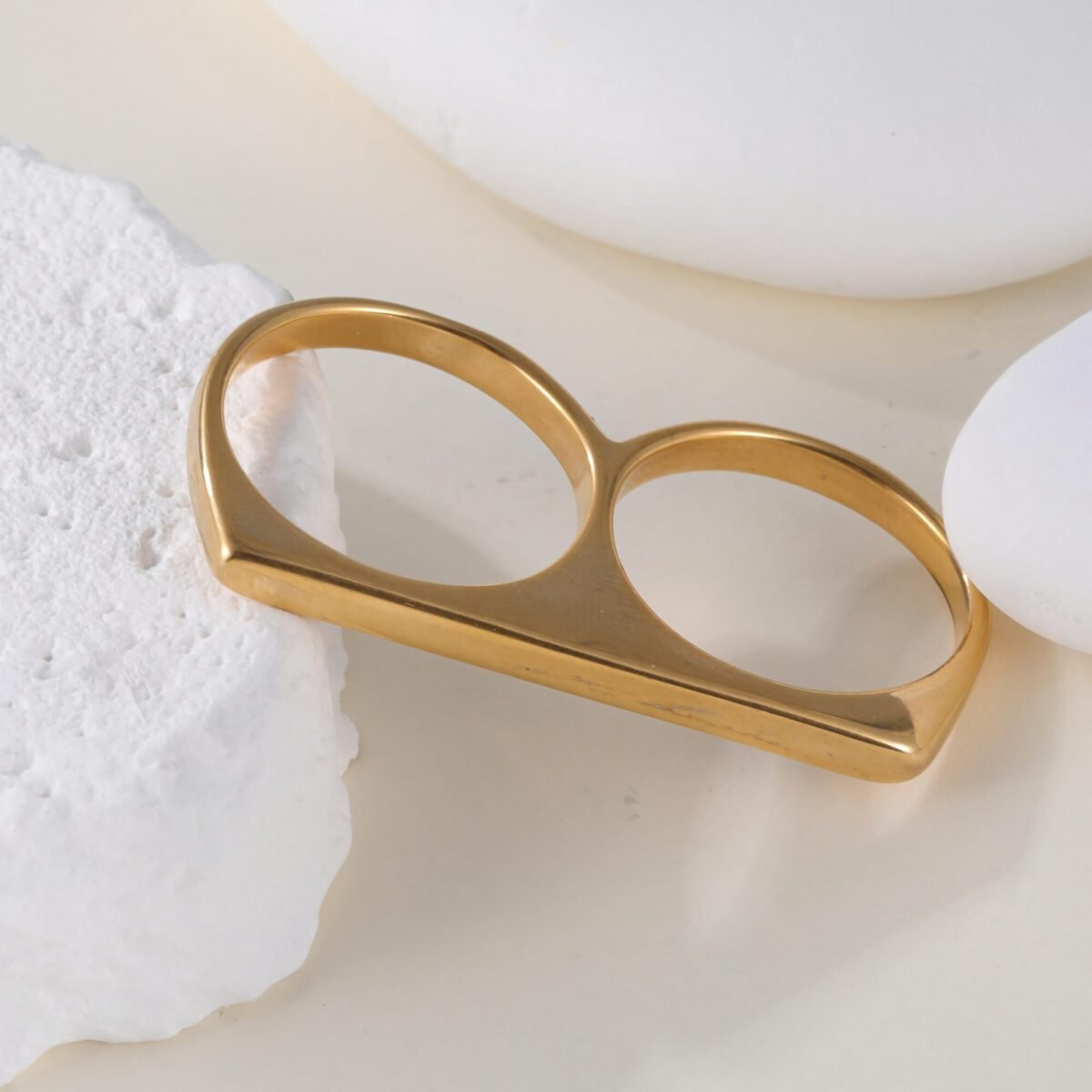 Simple stainless steel unisex Waterproof Waterproof Ring丨G0032 - Image 4