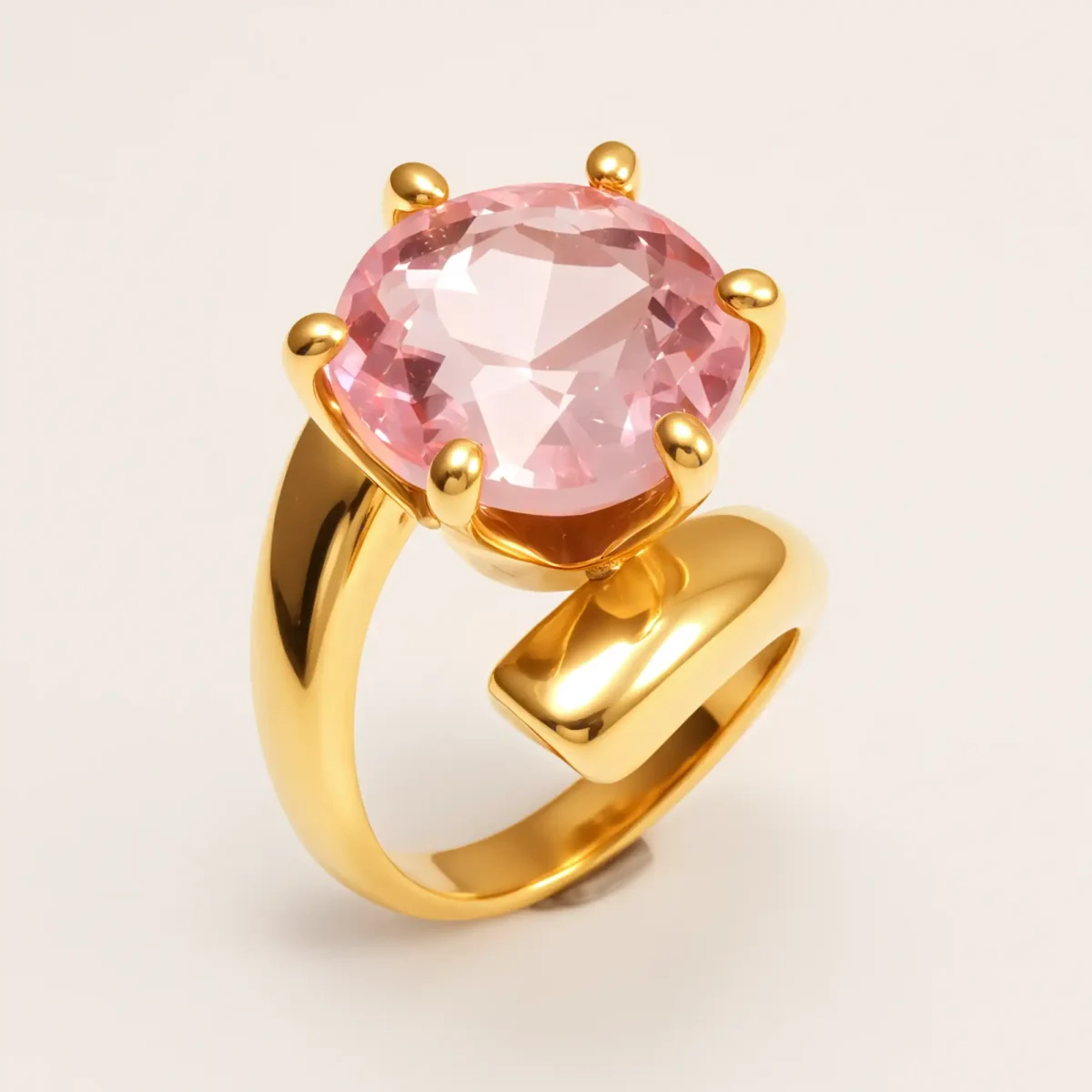 Luxury Style Colored Crystal Stainless Steel Women's Ring丨XHBL-1-HO - Image 8