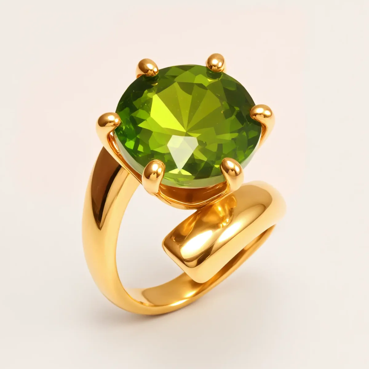 Luxury Style Colored Crystal Stainless Steel Women's Ring丨XHBL-1-HO - Image 6