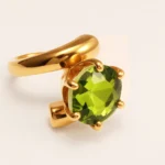 Luxury Style Colored Crystal Stainless Steel Women's Ring丨XHBL-1-HO - Image 7