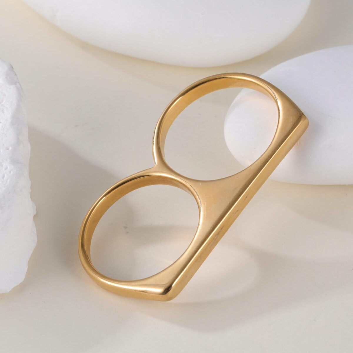 Simple stainless steel unisex Waterproof Waterproof Ring丨G0032 - Image 3