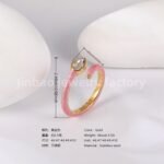 Luxu24K Gold PVD Stainless Steel Titanium Unique Multi-Designs Women's Ring - Image 2