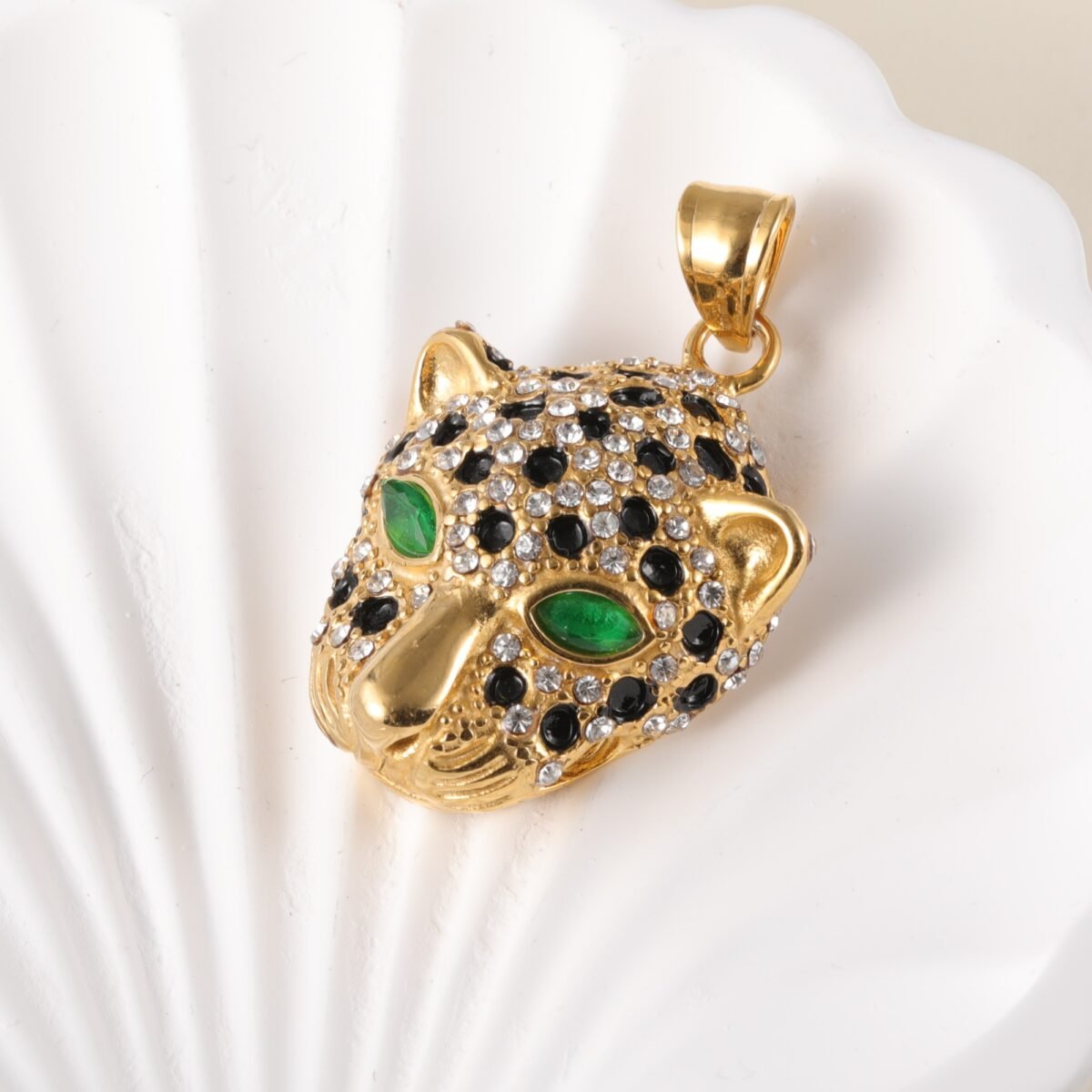 24K gold-plated stainless steel pendant, non-allergenic and non-fading - Image 10