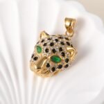 24K gold-plated stainless steel pendant, non-allergenic and non-fading - Image 10
