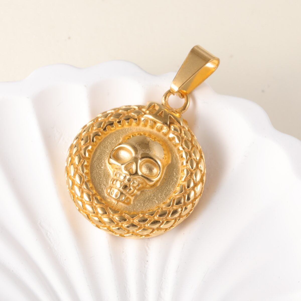 Golden Lion24k Gold-Plated Stainless Steel Pendant, Hip Hop, Non-Allergenic And Non-Fading - Image 7