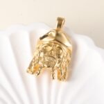 Golden Lion24k Gold-Plated Stainless Steel Pendant, Hip Hop, Non-Allergenic And Non-Fading - Image 6