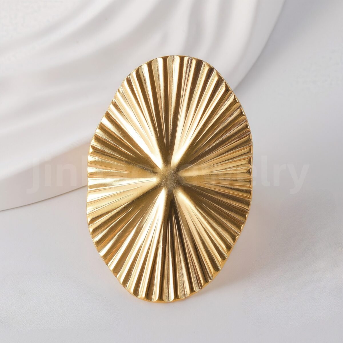 Unique Creative Stainless Steel Elegant & Minimalist Women's Ring - Image 9
