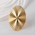 Unique Creative Stainless Steel Elegant & Minimalist Women's Ring - Image 9