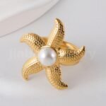 Unique Creative Stainless Steel Elegant & Minimalist Women's Ring - Image 3