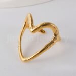 Unique Creative Stainless Steel Elegant & Minimalist Women's Ring - Image 11