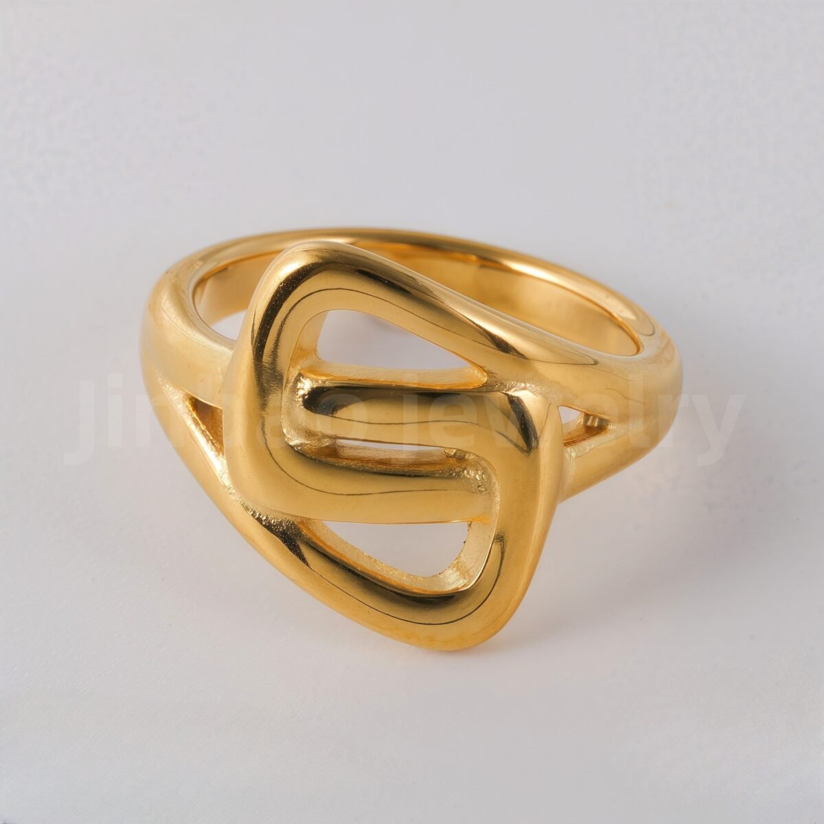 Unique Creative Stainless Steel Elegant & Minimalist Women's Ring - Image 7