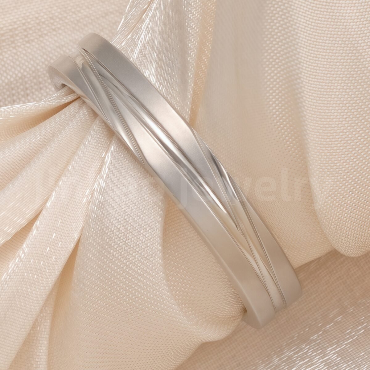 Classic Plain - band Stainless Steel Unisex Ring - Image 15