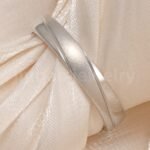Classic Plain - band Stainless Steel Unisex Ring - Image 17