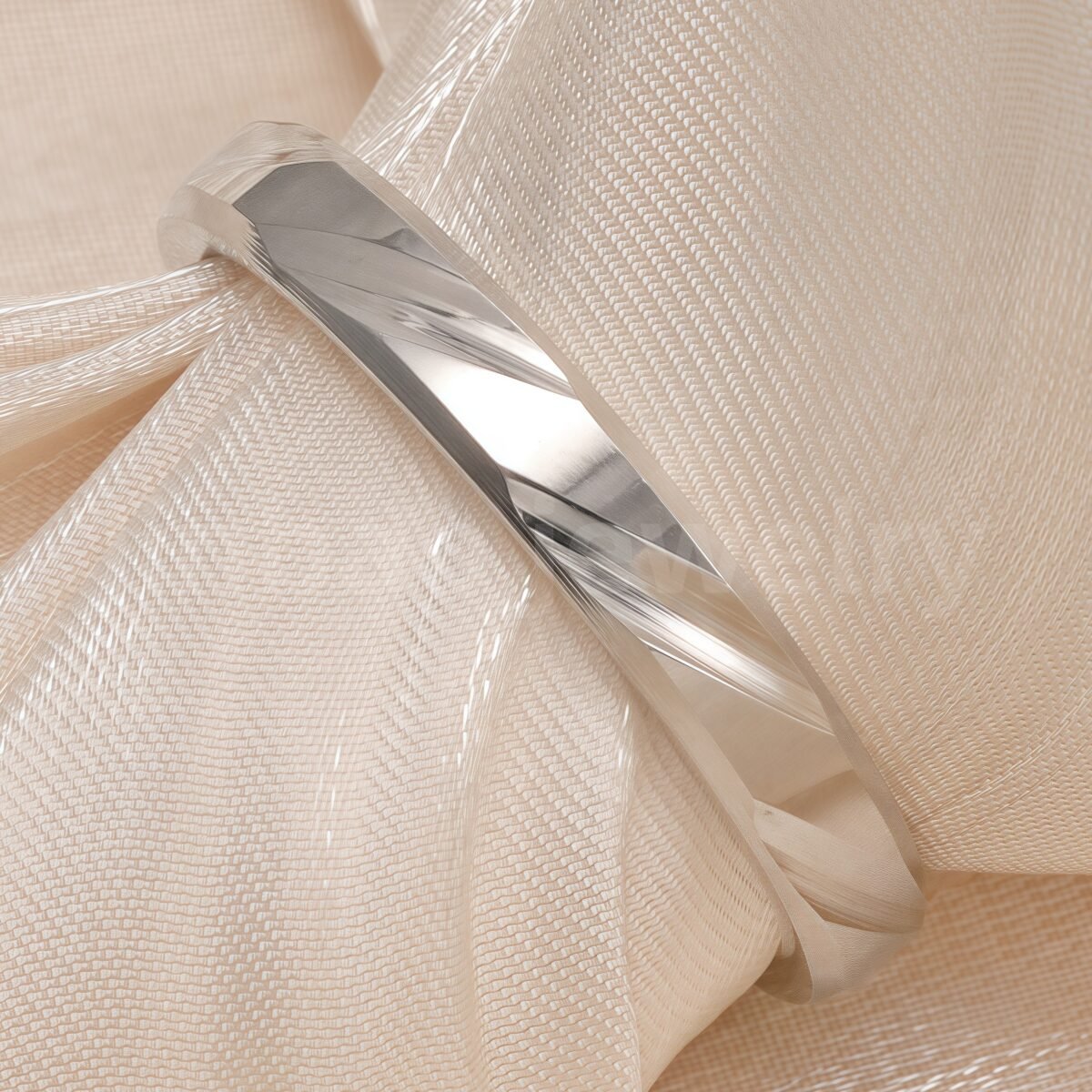 Classic Plain - band Stainless Steel Unisex Ring - Image 13