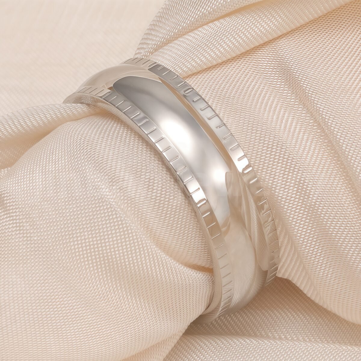 Classic Plain - band Stainless Steel Unisex Ring - Image 9