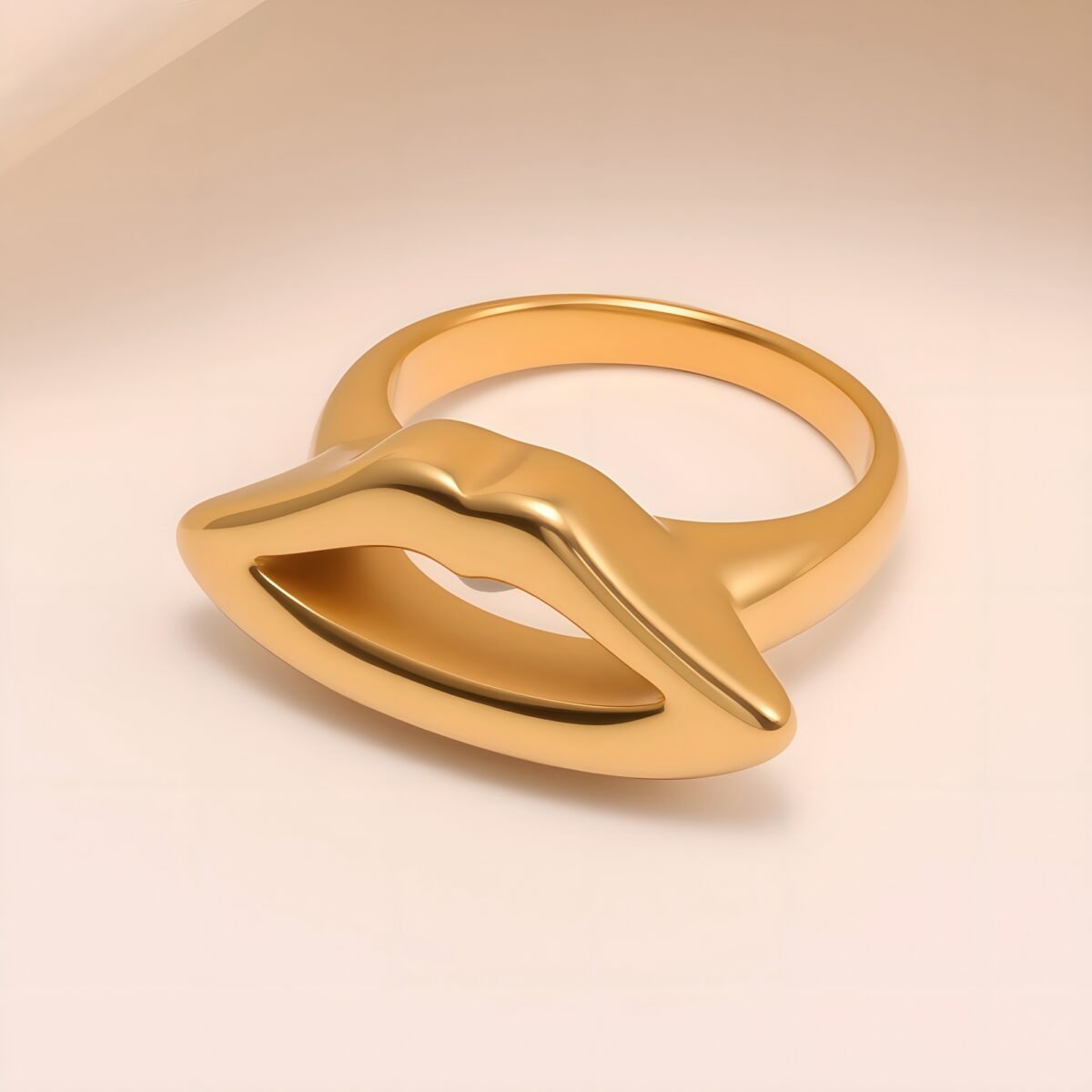 Stylish Style 3D Lip Stainless Steel Women's Ring丨G005467 - Image 3
