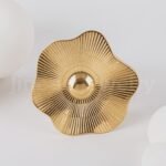 24K Gold-Plated Stainless Steel Heart Design Unique Women's Ring - Image 9