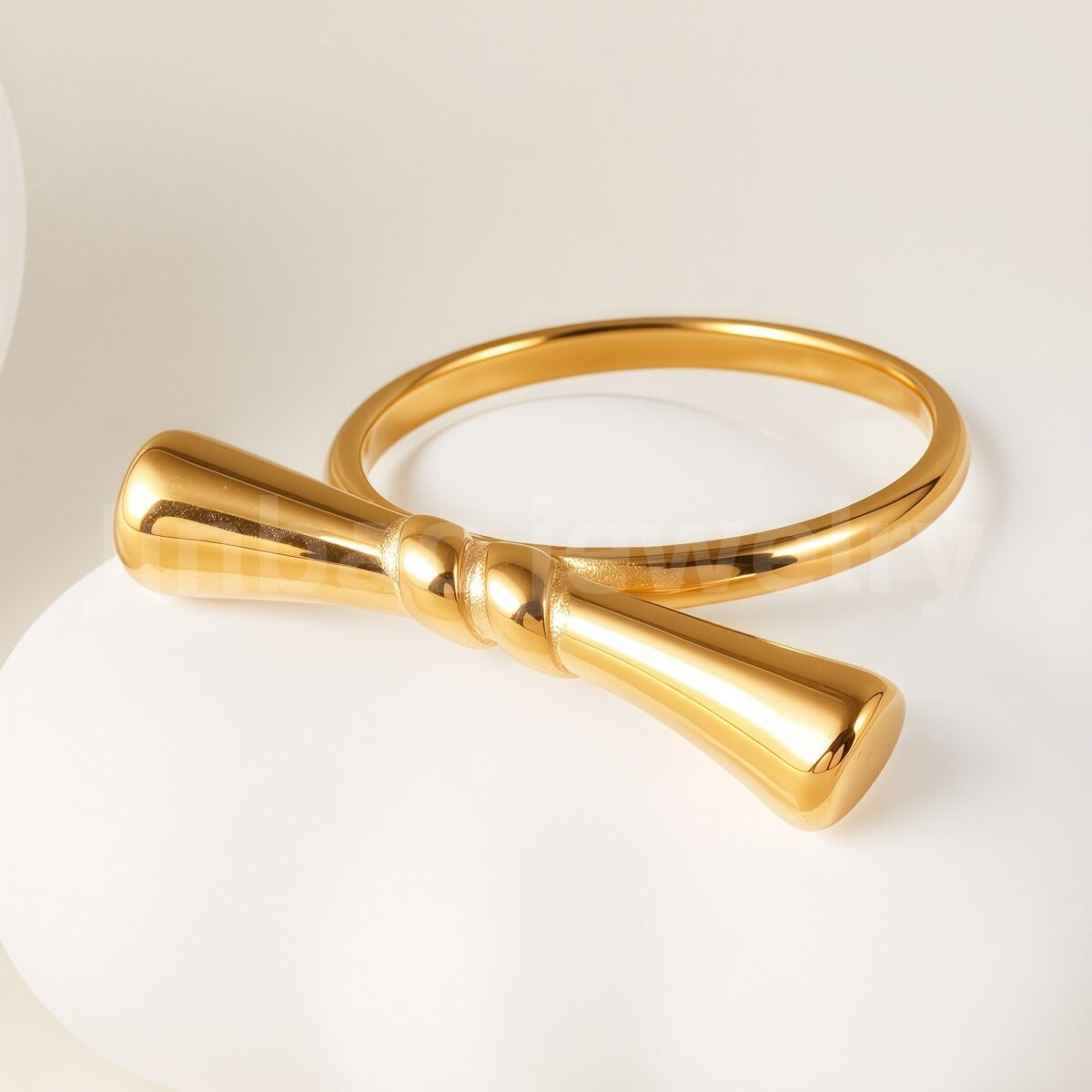 24K Gold-Plating Stainless Steel Adjustable Open Fashion Retro Women's Waterproof Ring - Image 6