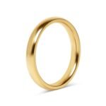 24K Gold PVD Stainless Steel Simple Ring - Image 5