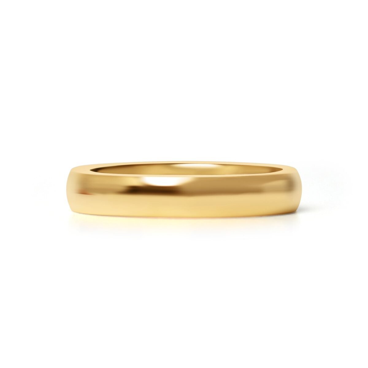 24K Gold PVD Stainless Steel Simple Ring - Image 11