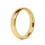 24K Gold PVD Stainless Steel Simple Ring - Image 6