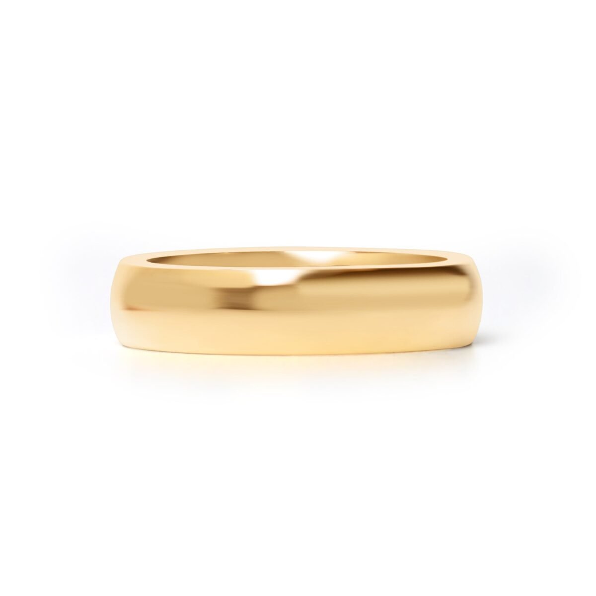 24K Gold PVD Stainless Steel Simple Ring - Image 12