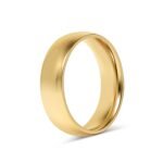 24K Gold PVD Stainless Steel Simple Ring - Image 8
