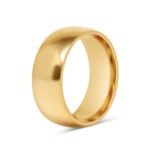 24K Gold PVD Stainless Steel Simple Ring - Image 9