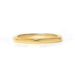 24K Gold PVD Stainless Steel Simple Ring - Image 10