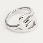 Metallic Texture Interlaced Knot Ring - Trendy and Versatile Unisex Accessory | G002472 - Image 5