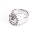 Stainless Steel Lion Head Ring, Diamond - Inlaid Stylish Men's Ring, European and American Fashion Dominant Jewelry | G00690 - Image 3