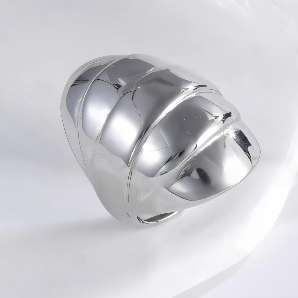 Delicate Layered Design Stainless Steel Ring for Women | G001191 - Image 4