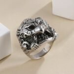 Eagle Head Stainless Steel Ring Men's Vintage Fashion Design | DZ1918 - Image 4