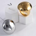 Fashionable Stainless Steel Dome Ring for Women | DZ84