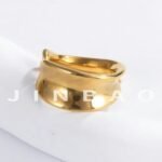 Minimalist Stainless Steel Open Loop Ring Classic Fashion for Women | G004492 - Image 5