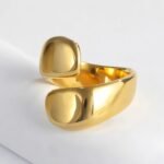 Minimalist Streamlined Ring Modern Fashion Design for Women | G004192 - Image 2