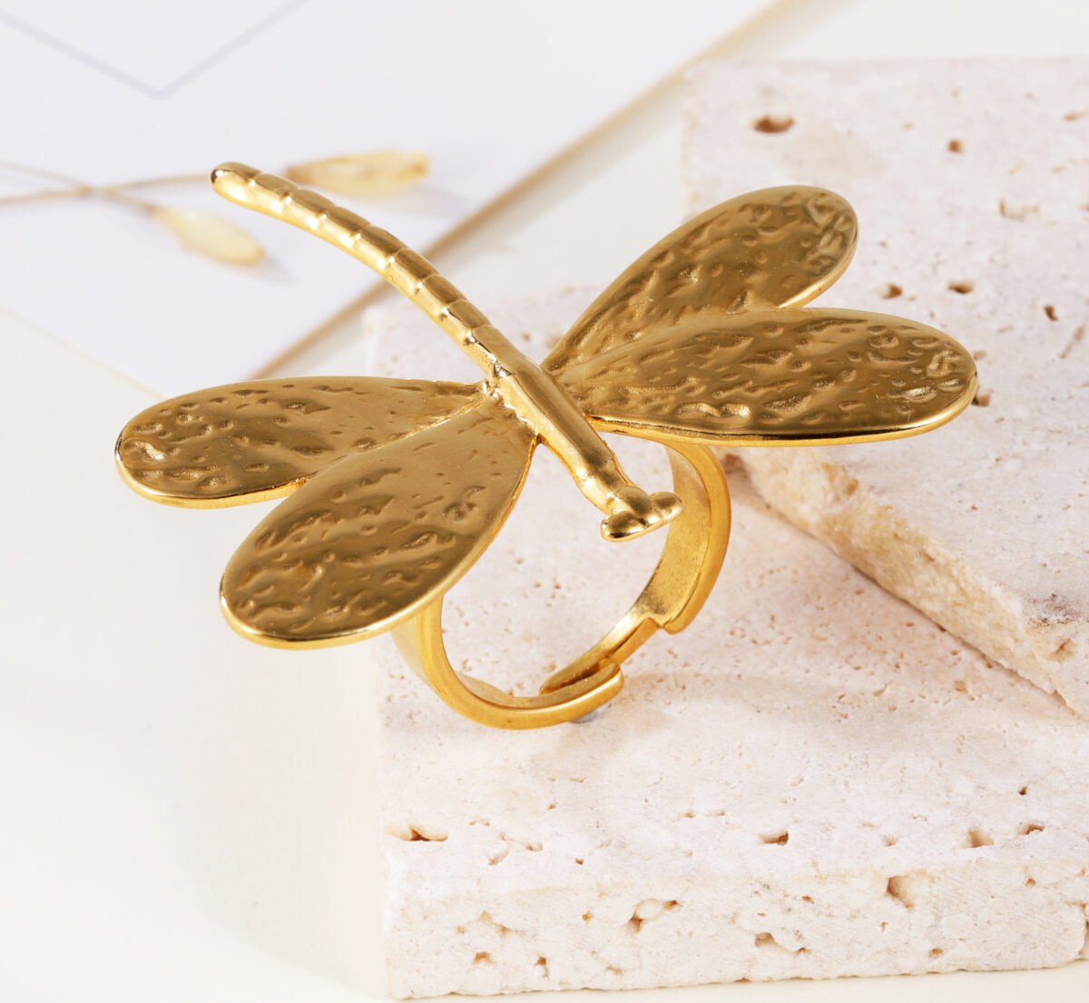 Delicate Dragonfly Ring - Elegant Jewelry for Women | G005433 - Image 2