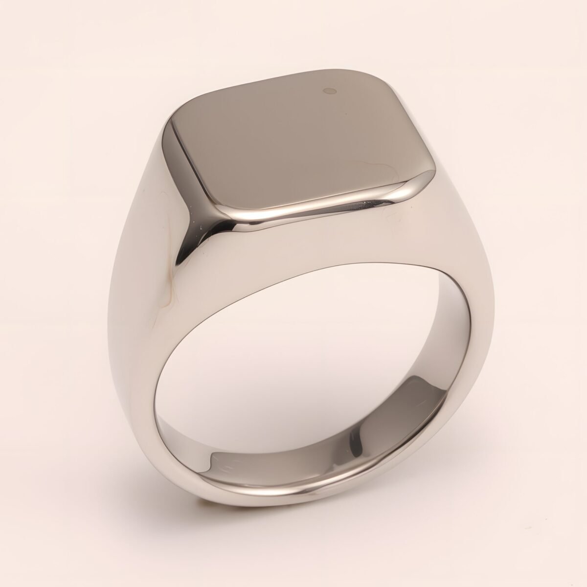 Minimalist Square Stainless Steel Ring - Stylish and Versatile for Men and Women | DZ38 - Image 5