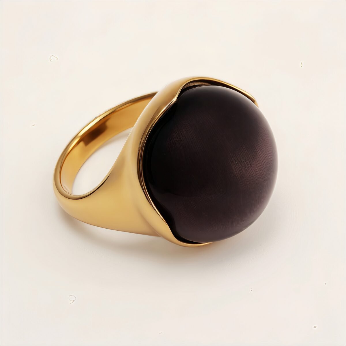 Multi - colored Gemstone Gold Ball Ring, Fashionable and Unique Women's Ring | BL87JS - Image 14