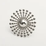 24K Gold - Plated Stainless Steel Women's Ring with Sunflower Design | G005537 - Image 5